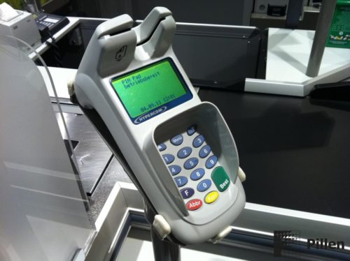 Pinautomaat door Pillen checkouts